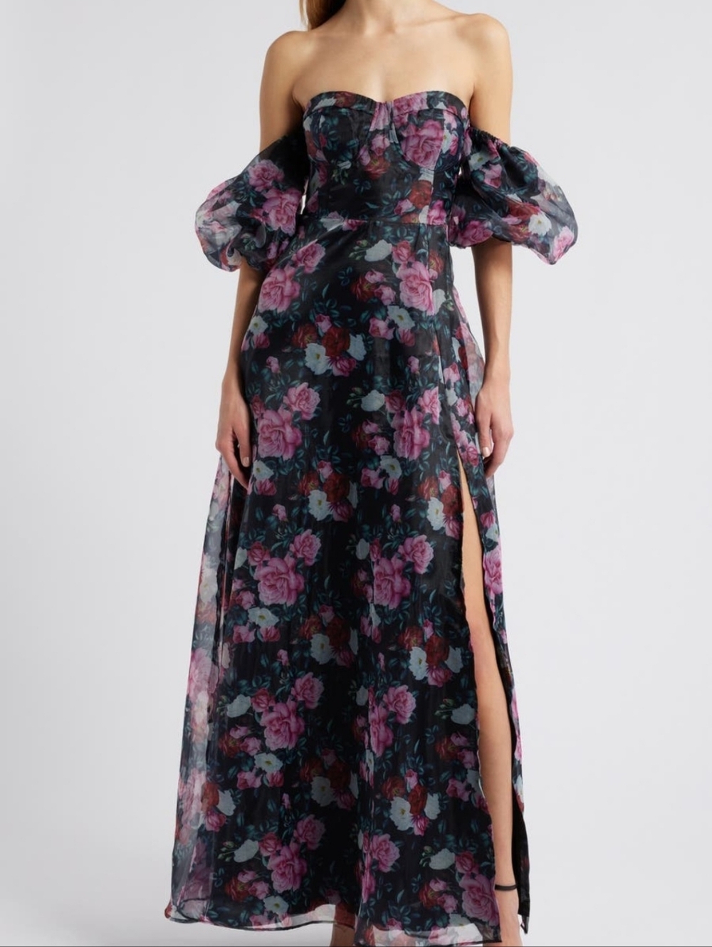 Lulu Floral Bustier Gown XL